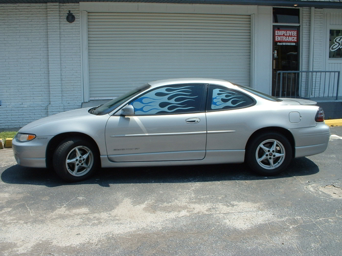 Image for Grand Prix GT Blue Chrome Flames